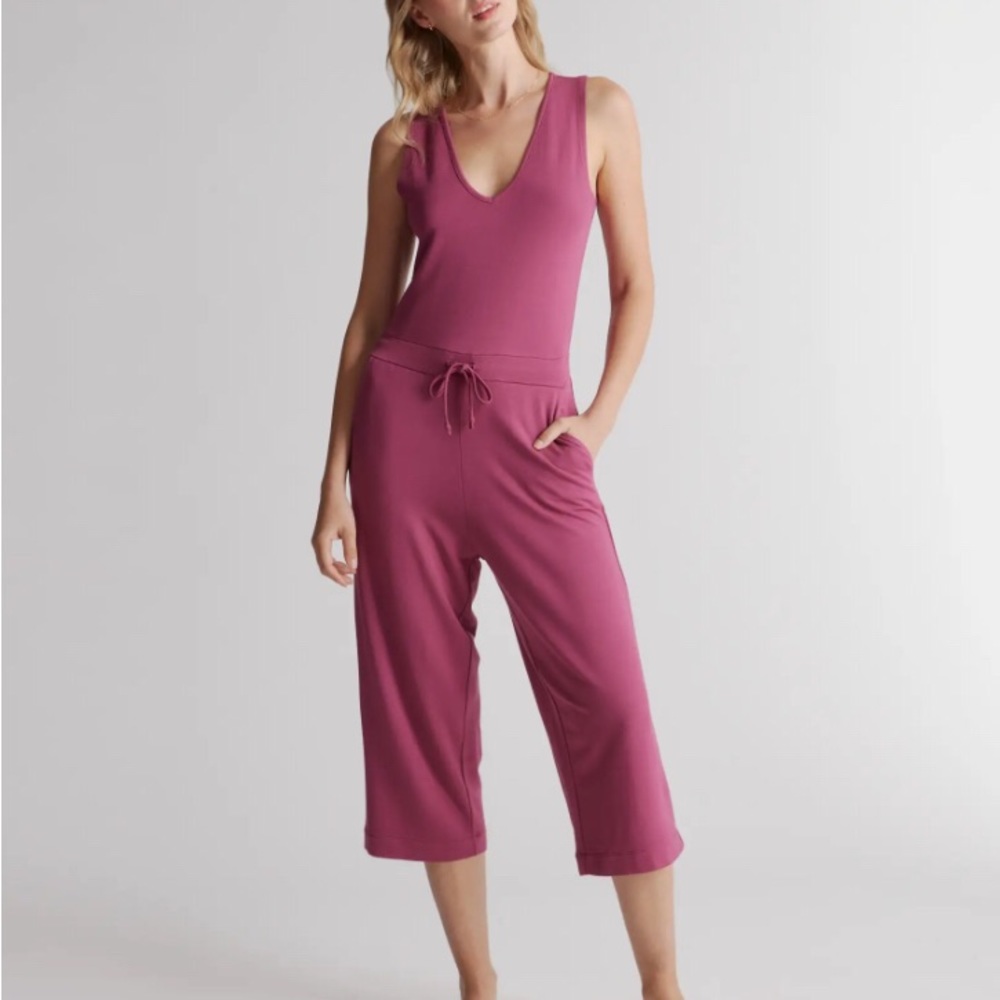Quince French Terry Modal Jumpsuit